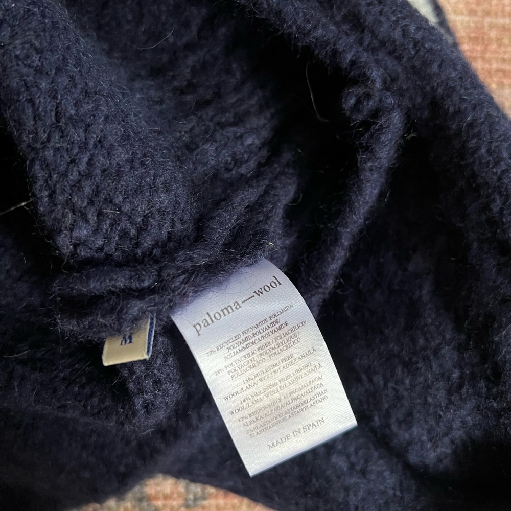 Paloma Wool | Grand Slam Sweater | Navy | Medium - Picture 4 of 5